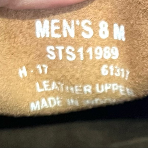 Sperry Men's Brown Leather Slip-On Loafers 8M - Picture 2 of 10